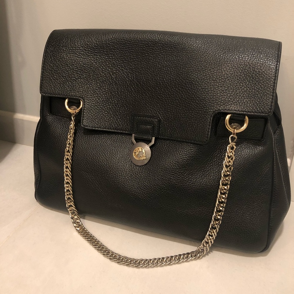 Versace Collection “Vitello Stampa Alce” Tote